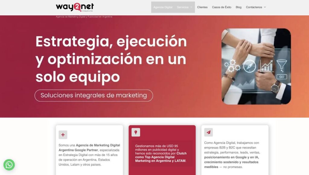 way2net entre las mejores agencias de marketing digital en argentina